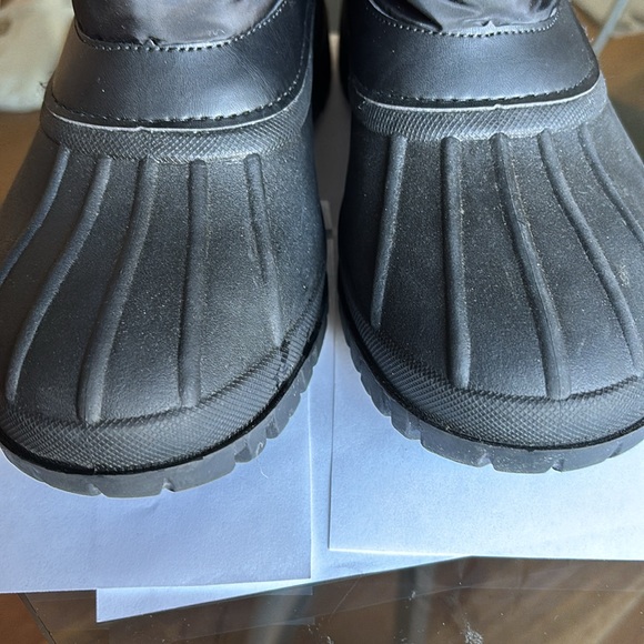 Chooka Nylon Puffer Mid-Cold Weather Boot Waterproof Black Women’s S 8 BRAND NEW - Picture 5 of 16